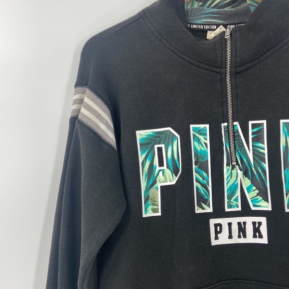 Victoria Secret Pink Limited Edition black sweatshirt medium - Picture 7 of 11